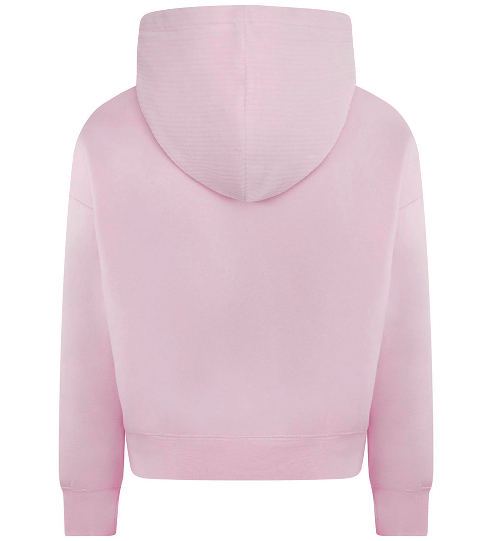 Jordan Hættetrøje - Pink Foam m. Sort/Fløjl