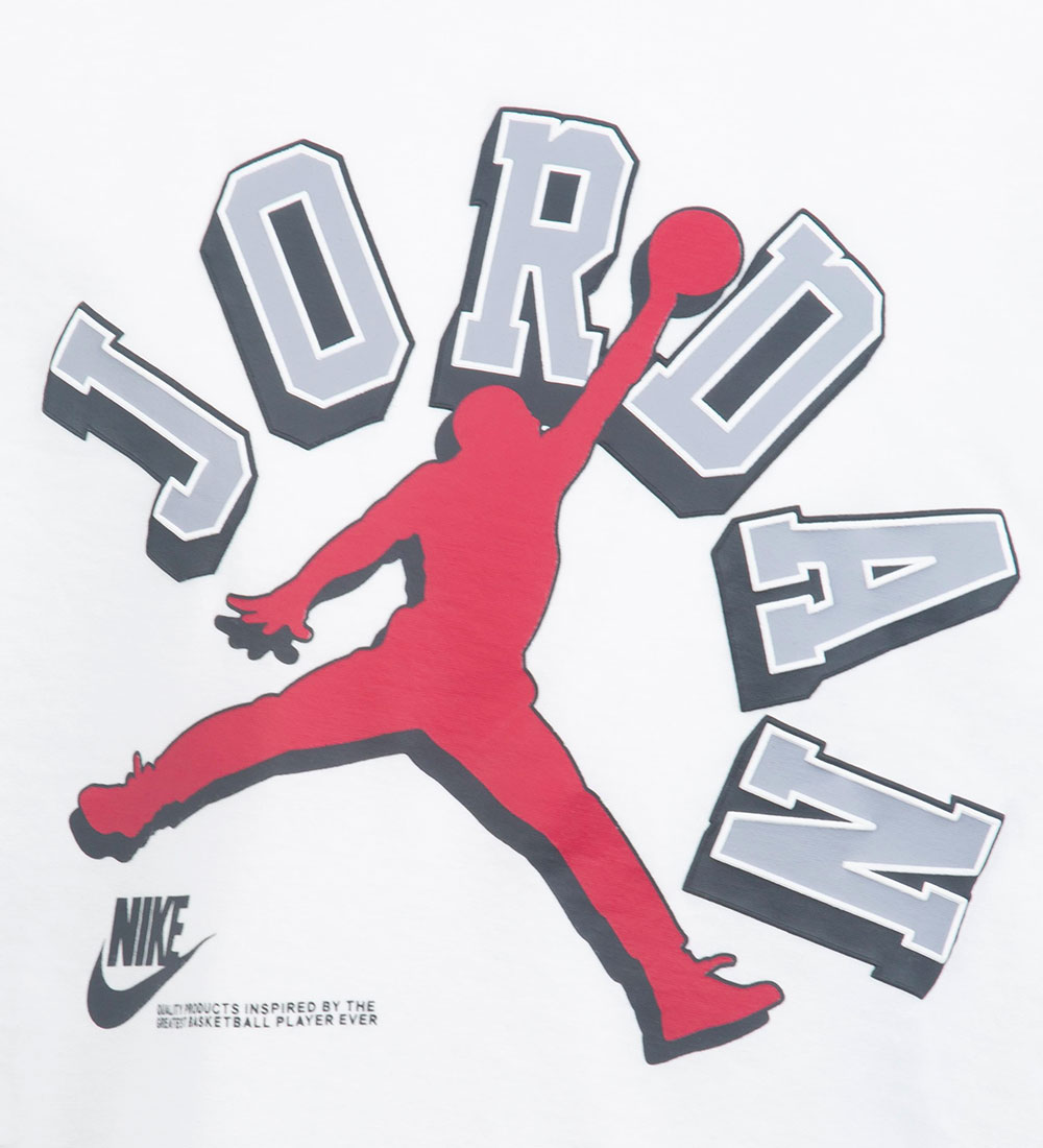 Jordan T-shirt - Hvid m. Rød