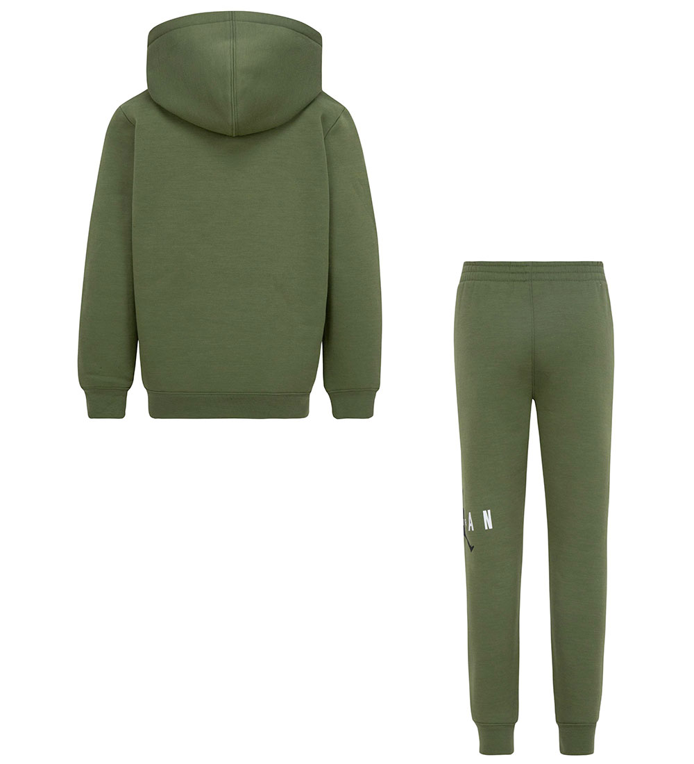 Jordan Sweatsæt - Sky J Lt Olive m. Logo