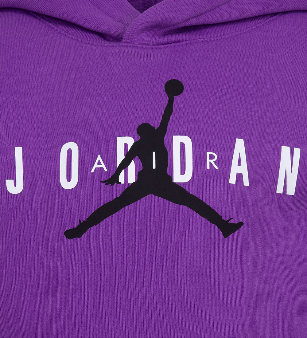 Jordan Sweatsæt - Purple Venom m. Logo