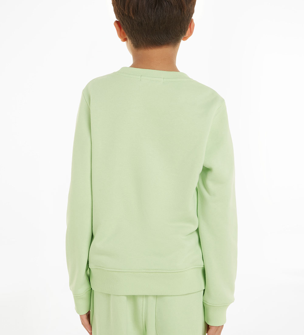 Calvin Klein Sweatshirt - Monogram Mini - Exotic Mint