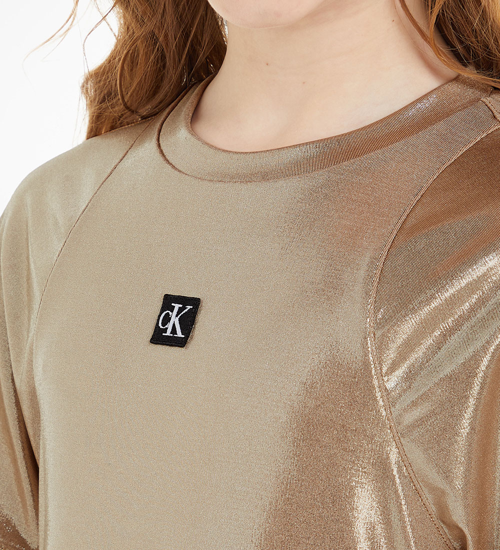 Calvin Klein Kjole - Frosted Almond