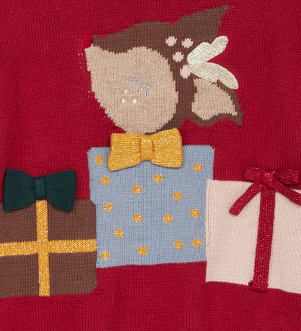 Hust and Claire Bluse - Strik - Pani - Teaberry