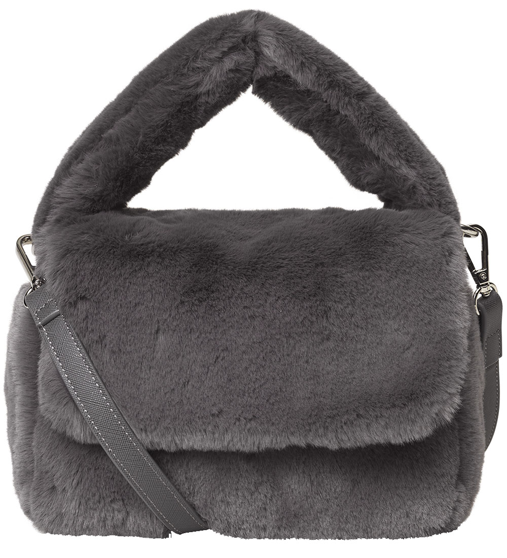 DAY ET Skuldertaske - Fluffy Fur CB Handy - Magnet Grey