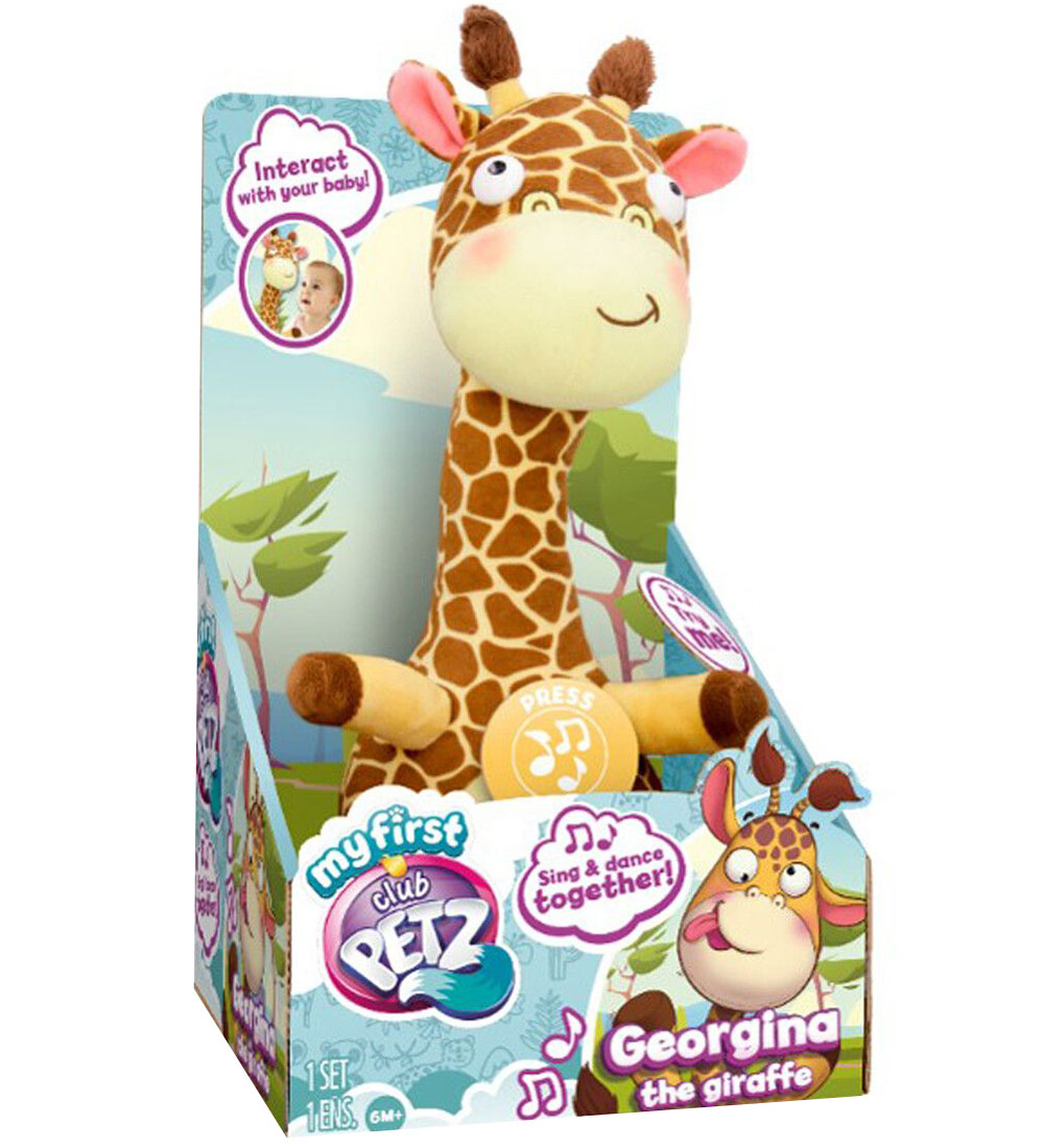 Club Petz Interaktiv Bamse - Dansk - My First - Giraffen Georgin