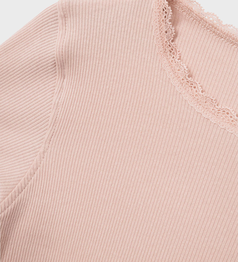 Name It Bluse - Rib - Noos - NkfKab - Sepia Rose