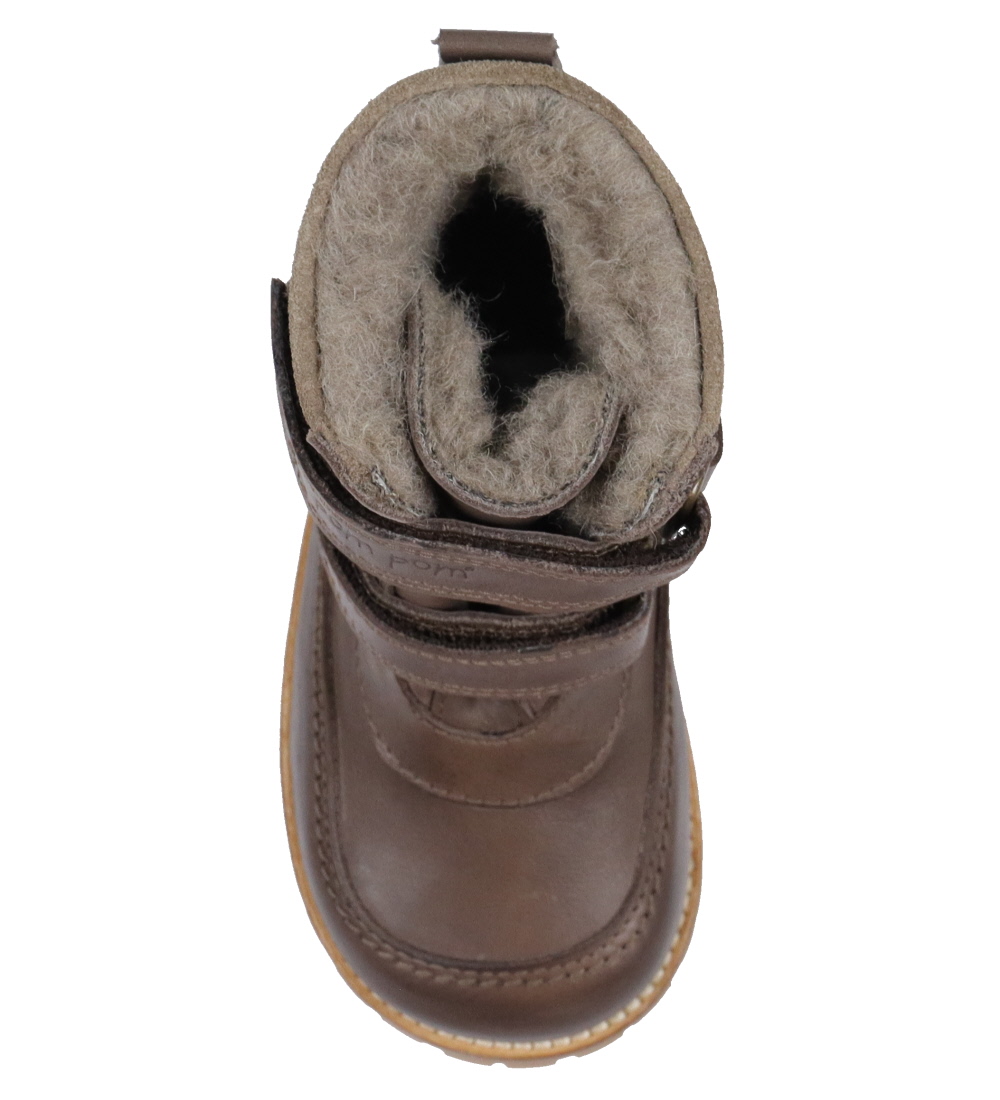 Pom Pom Vinterstøvler - Tex - Taupe