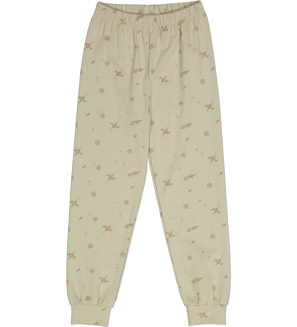 Müsli Nattøj - Desert Green m. Rumprint