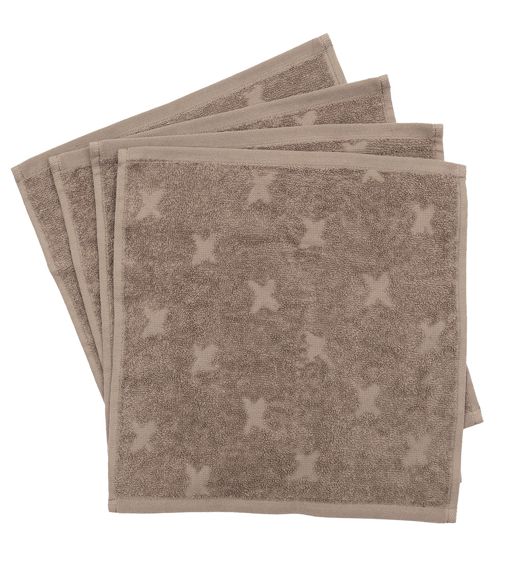 Müsli Vaskeklud - 4-pak - 30x30 - Cashew