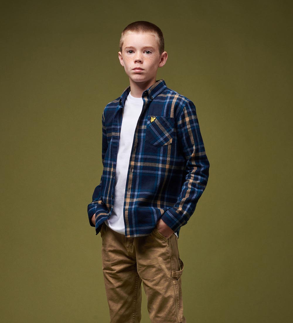Lyle & Scott Skjorte - Navy Blazer