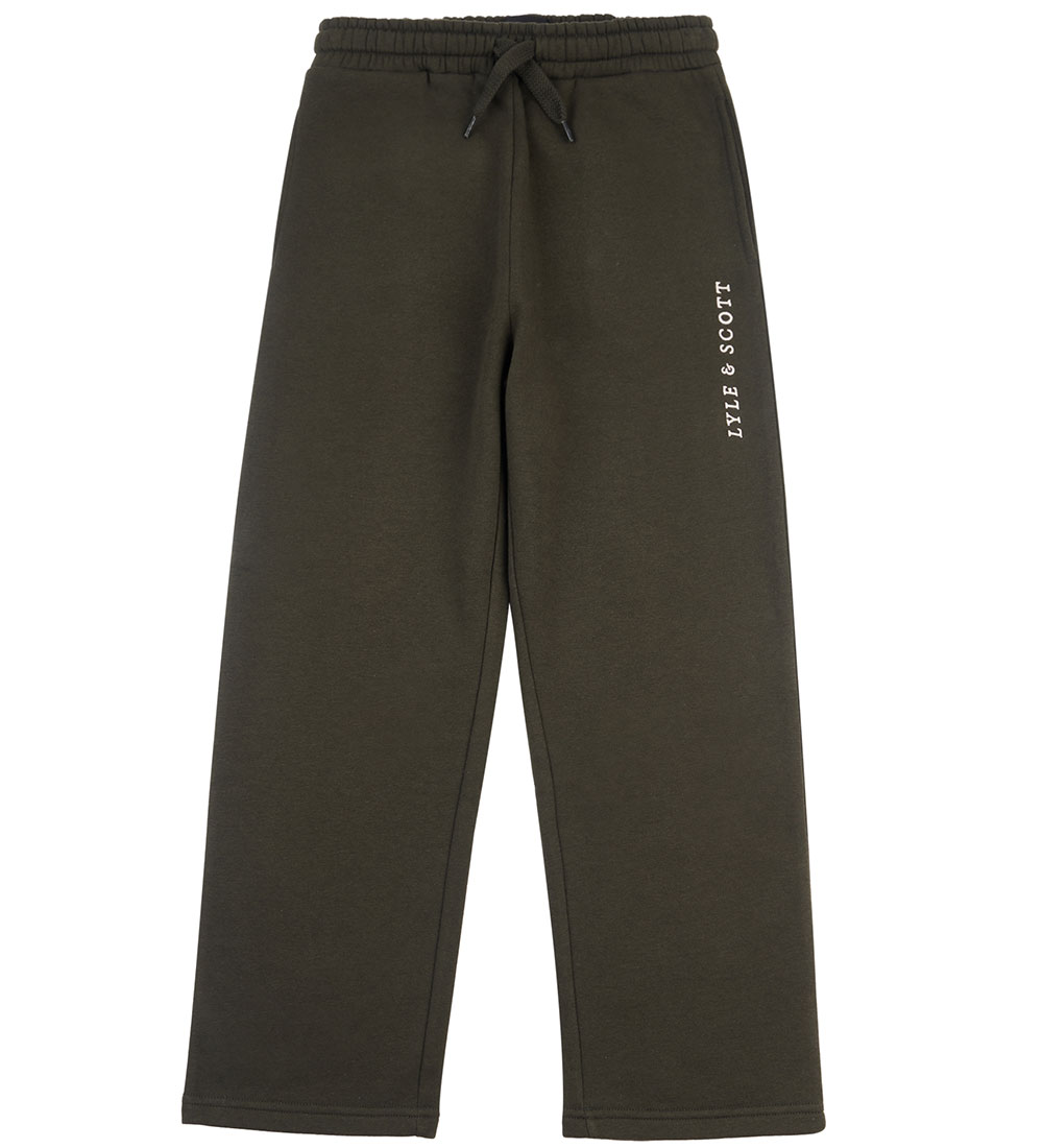 Lyle & Scott Sweatpants - Loose Fit - Rosin