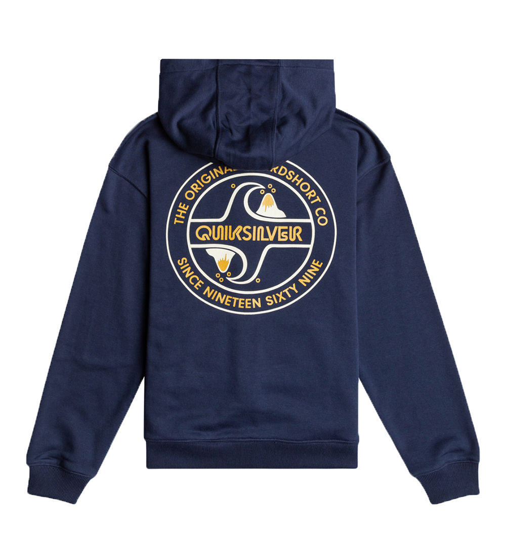 Quiksilver Cardigan - Navy m. Logo