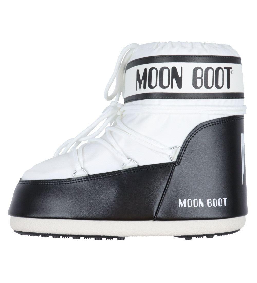 Moon Boot Vinterstøvler - Icon Low Nylon - Hvid