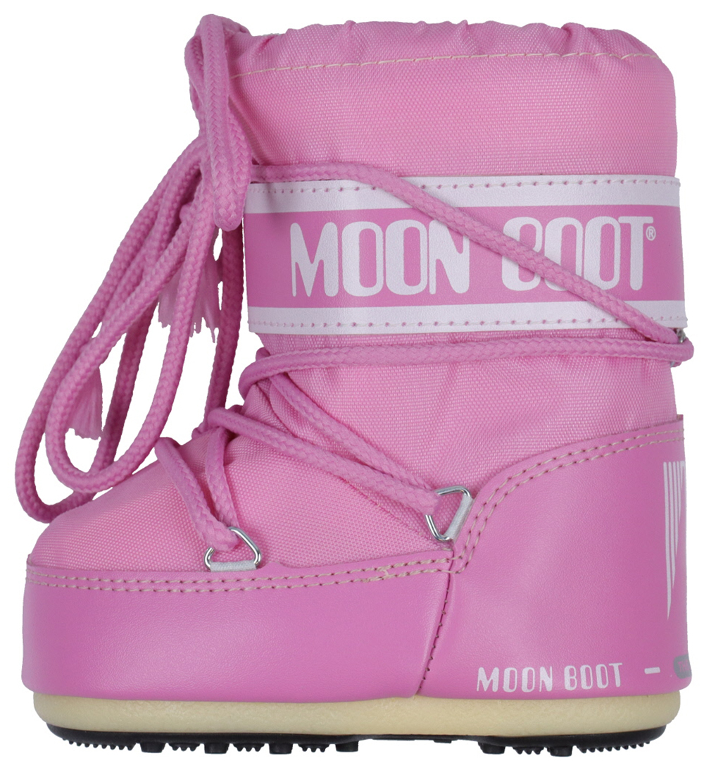 Moon Boot Vinterstøvler - Mini Icon Nylon - Pink