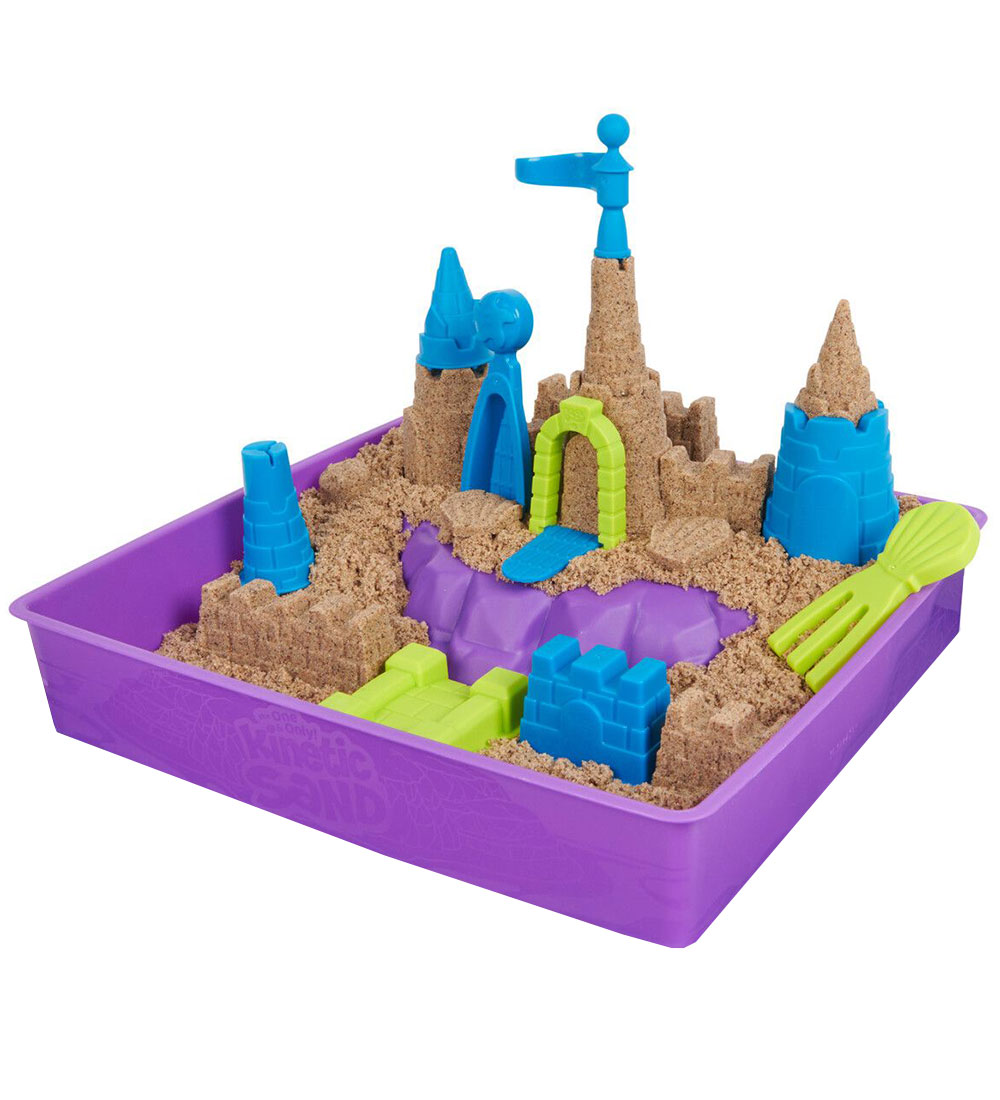 Kinetic Sand Sandsæt - Deluxe Beach Castle - 1,13 kg
