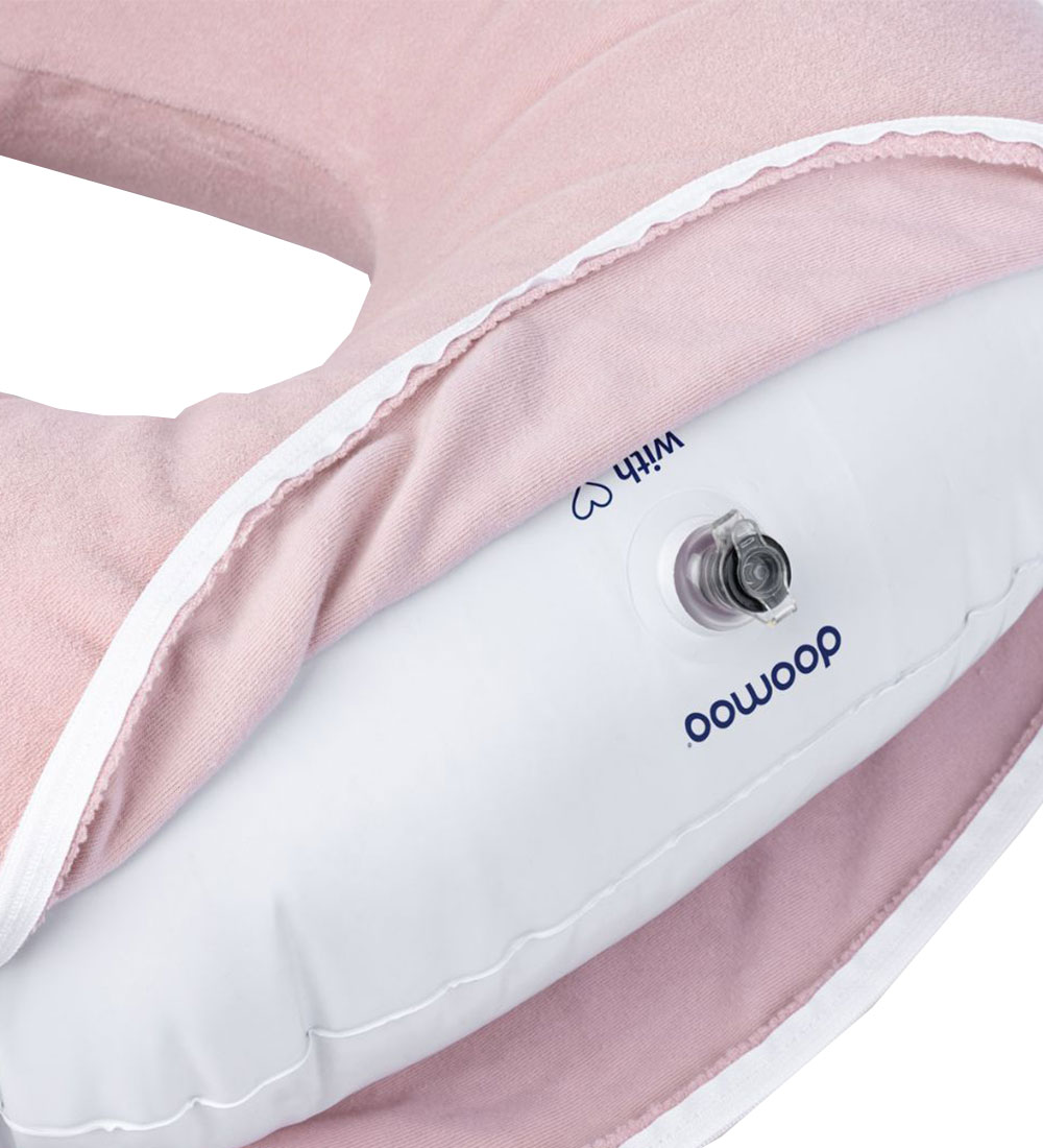 Doomoo Ammepude - Oppustelig - 130 cm - Rosa