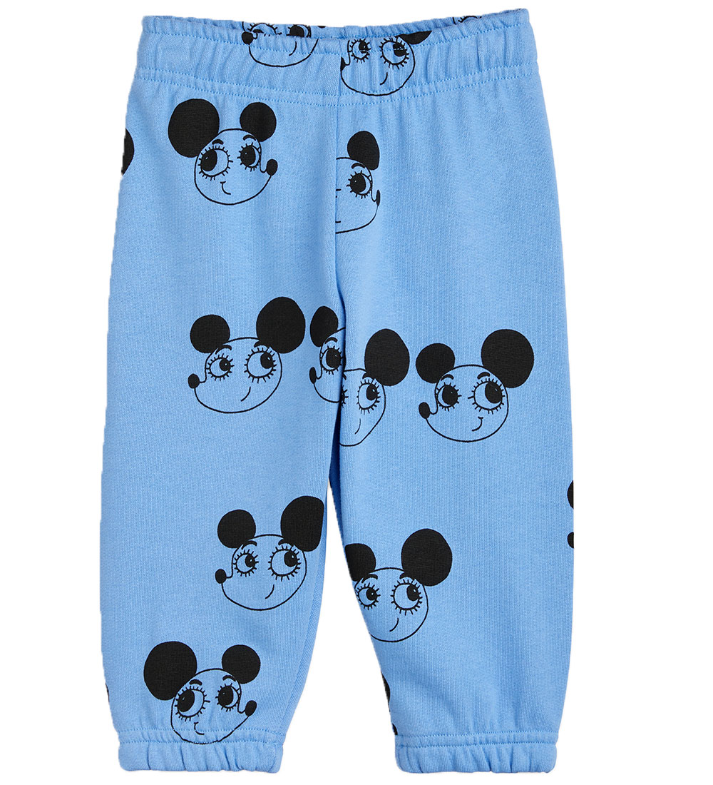 Mini Rodini Sweatpants - Ritzrats - Blå