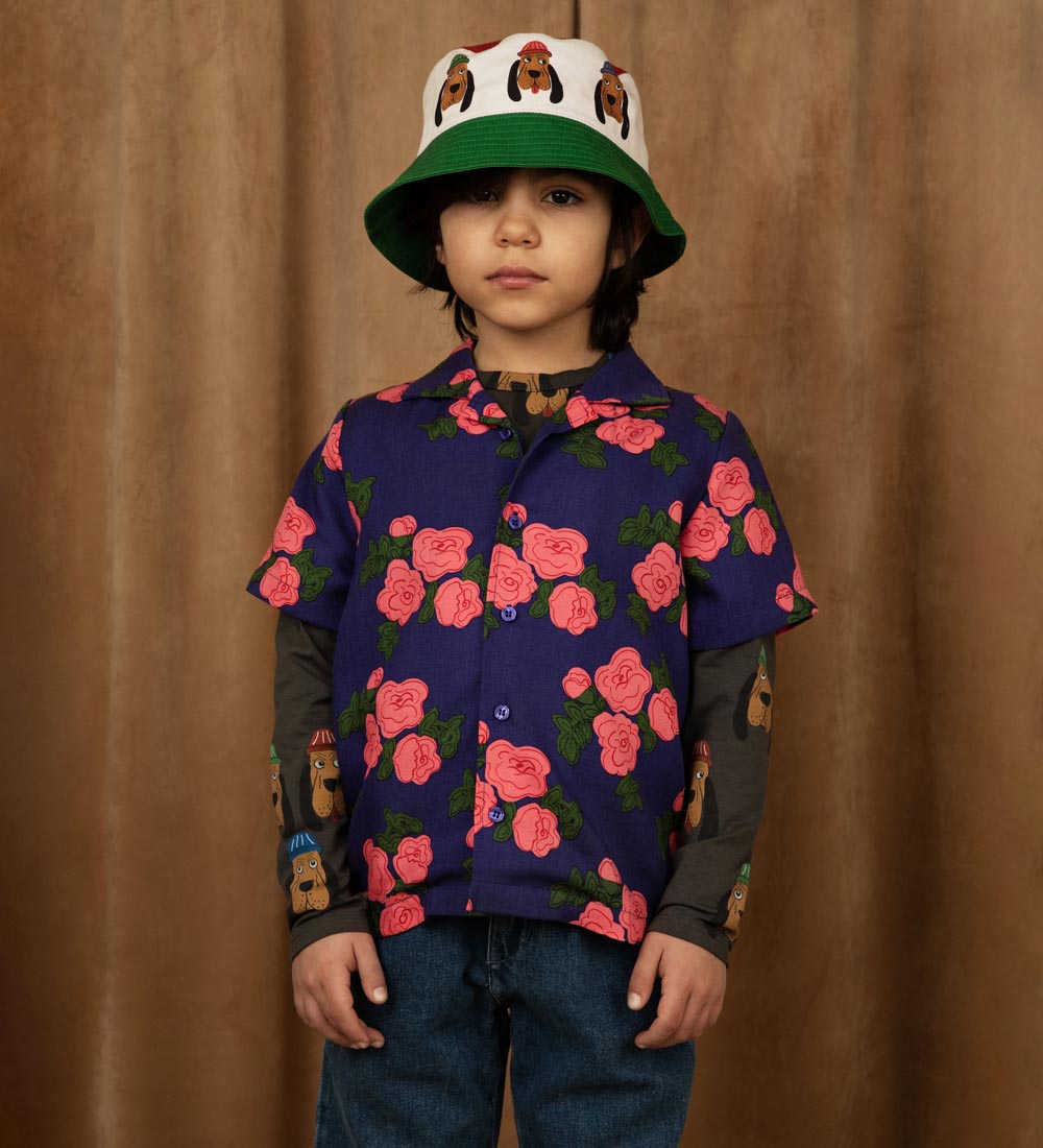 Mini Rodini Bøllehat - Bloodhound - Multi