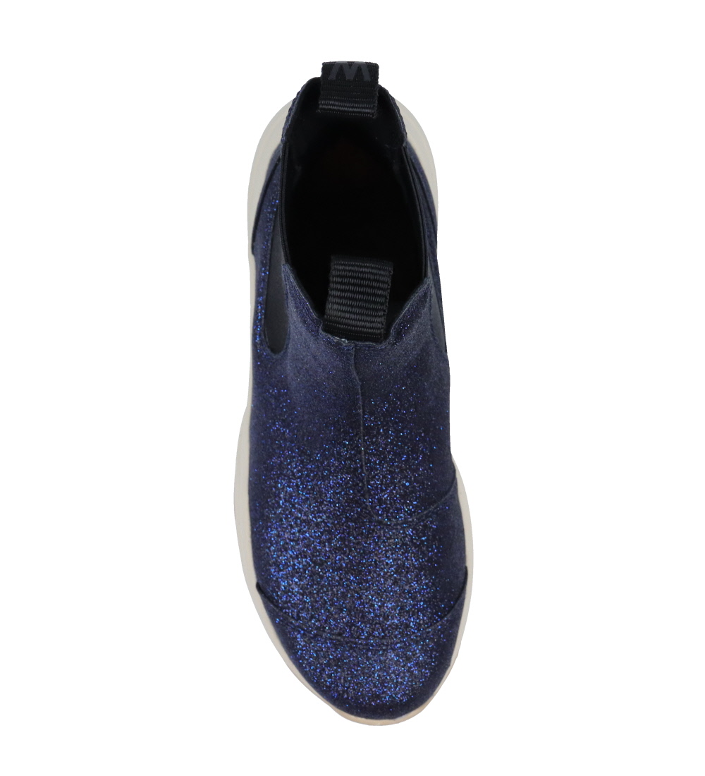 Woden Støvler - Silje - Dark Navy m. Glimmer
