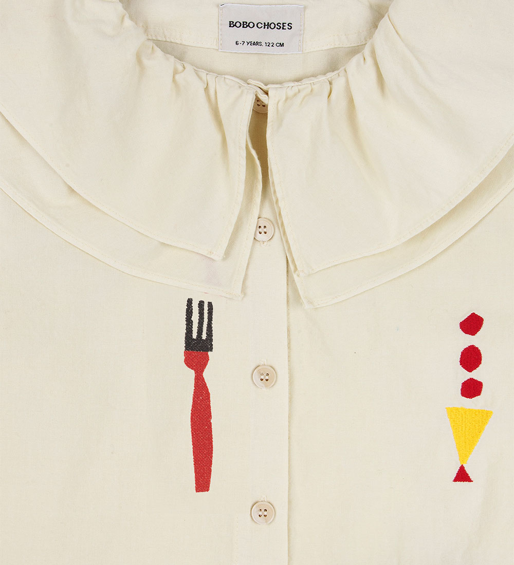 Bobo Choses Skjorte - The Feast - Off White