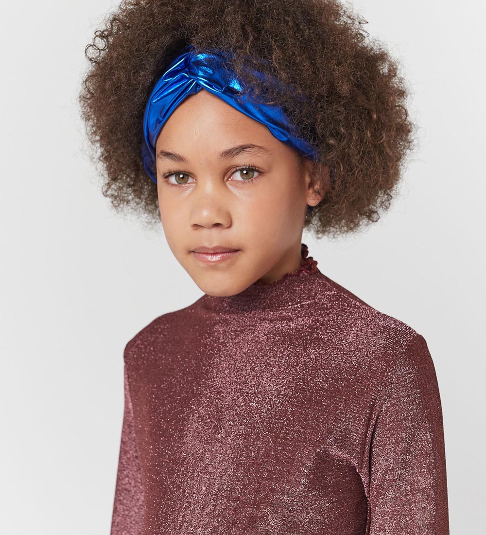 Bobo Choses Bluse - Glitter - Burgundy Red