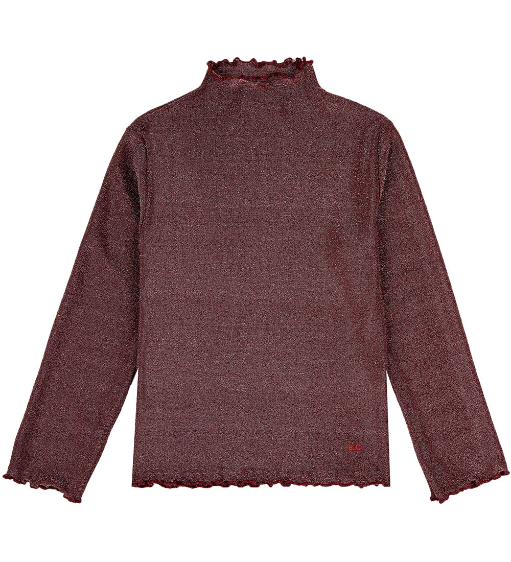 Bobo Choses Bluse - Glitter - Burgundy Red