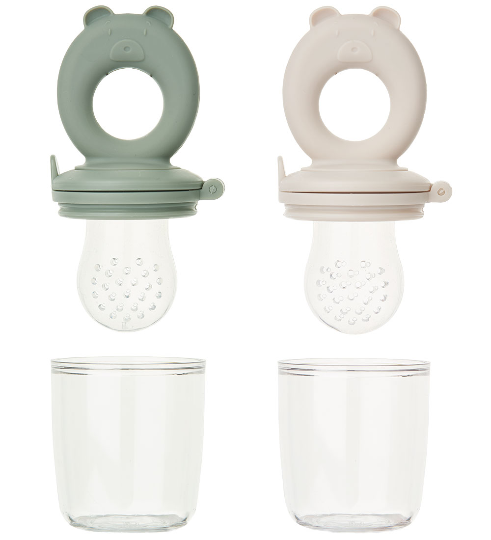Liewood Food Feedere - Miranda - 2-pak - Faune Green/Sandy