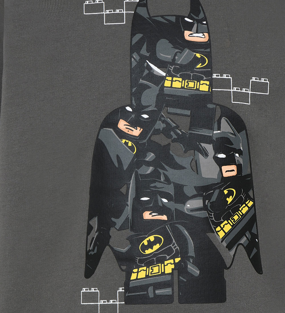 LEGO® Batman Hættetrøje - LWStorm - Dark Grey
