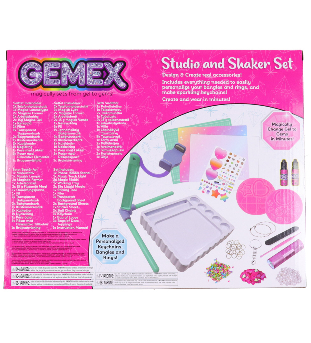 Gemex Smykkesæt - Deluxe Studio og Shaker