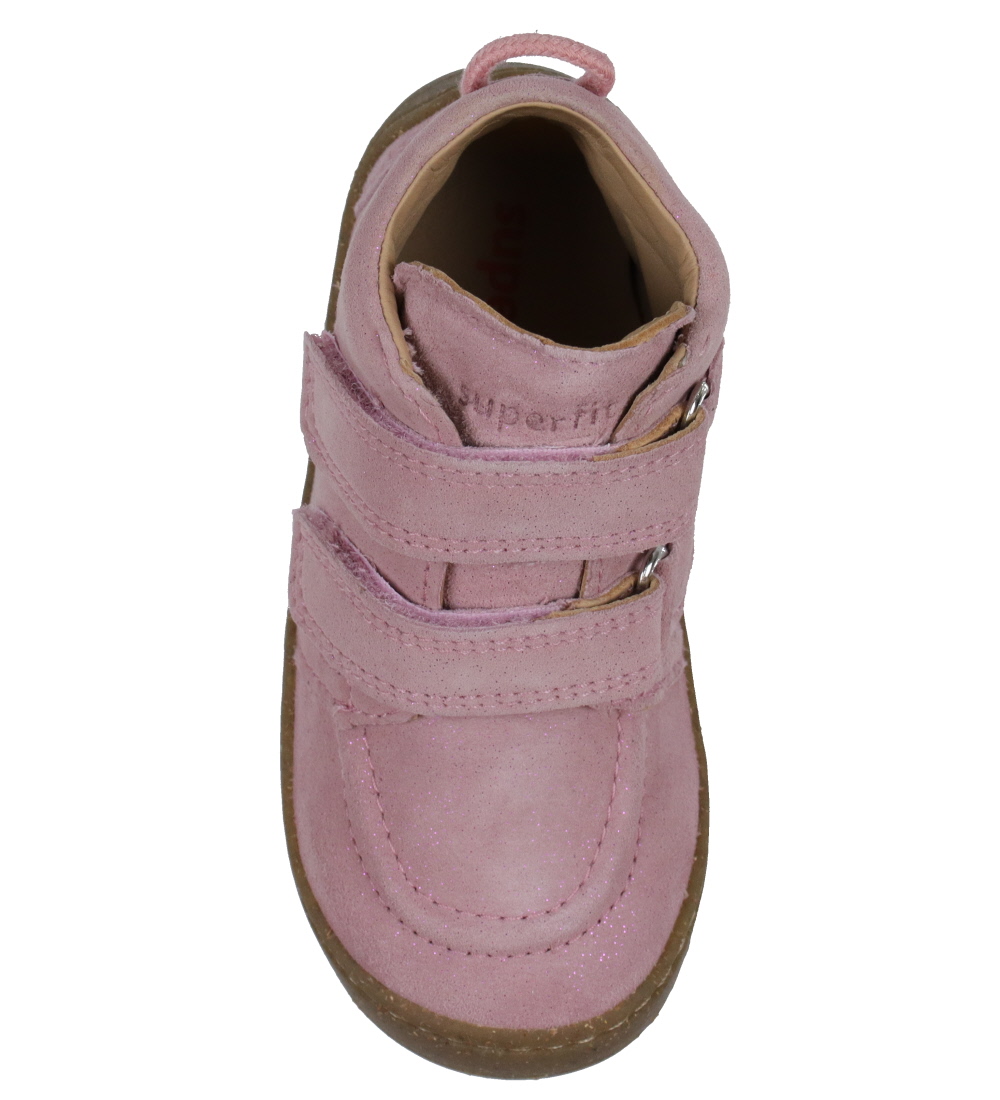 Superfit Sko - Saturnus - Rosa m. Glimmer