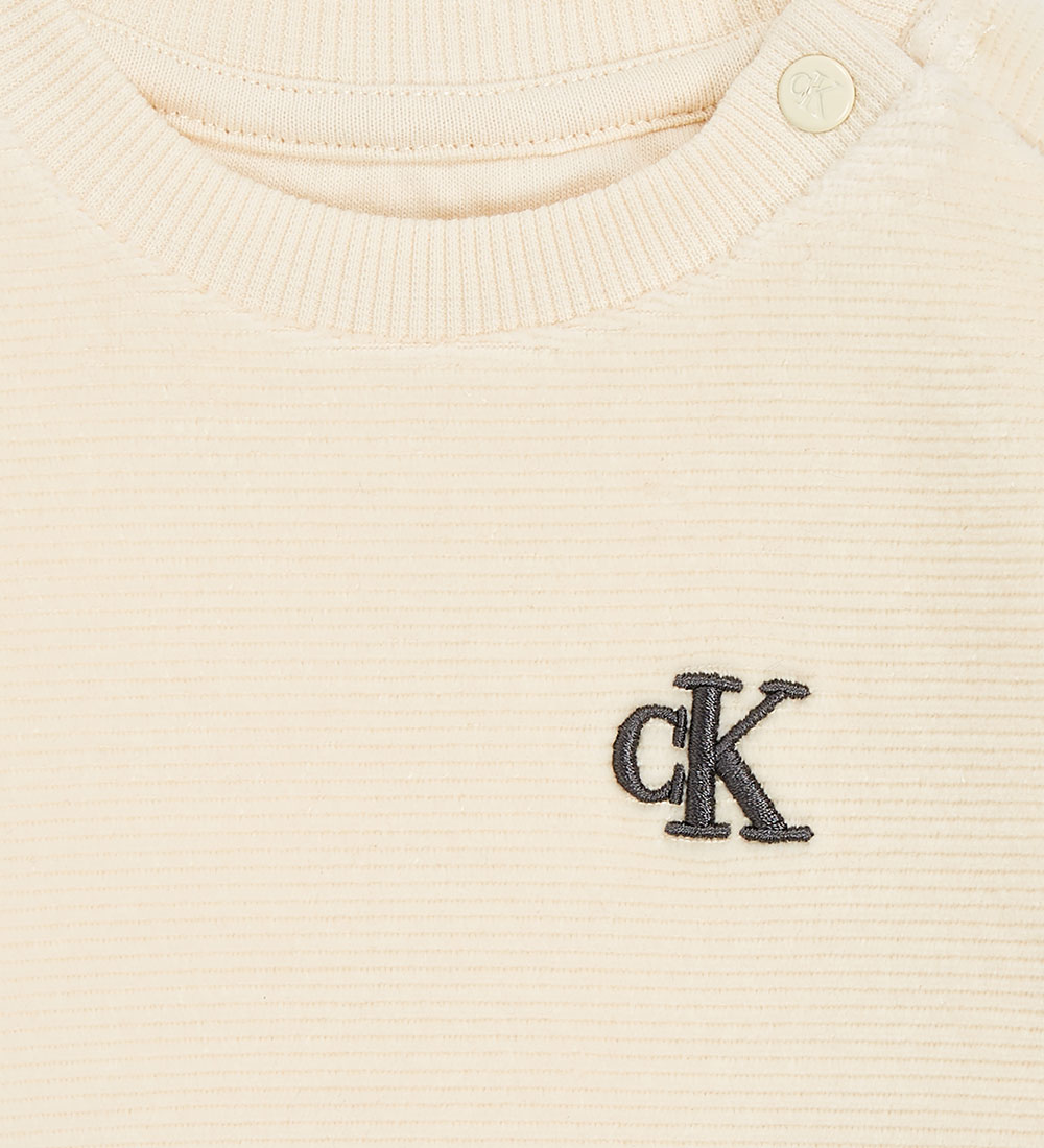 Calvin Klein Gaveæske - Veloursæt - Vanilla
