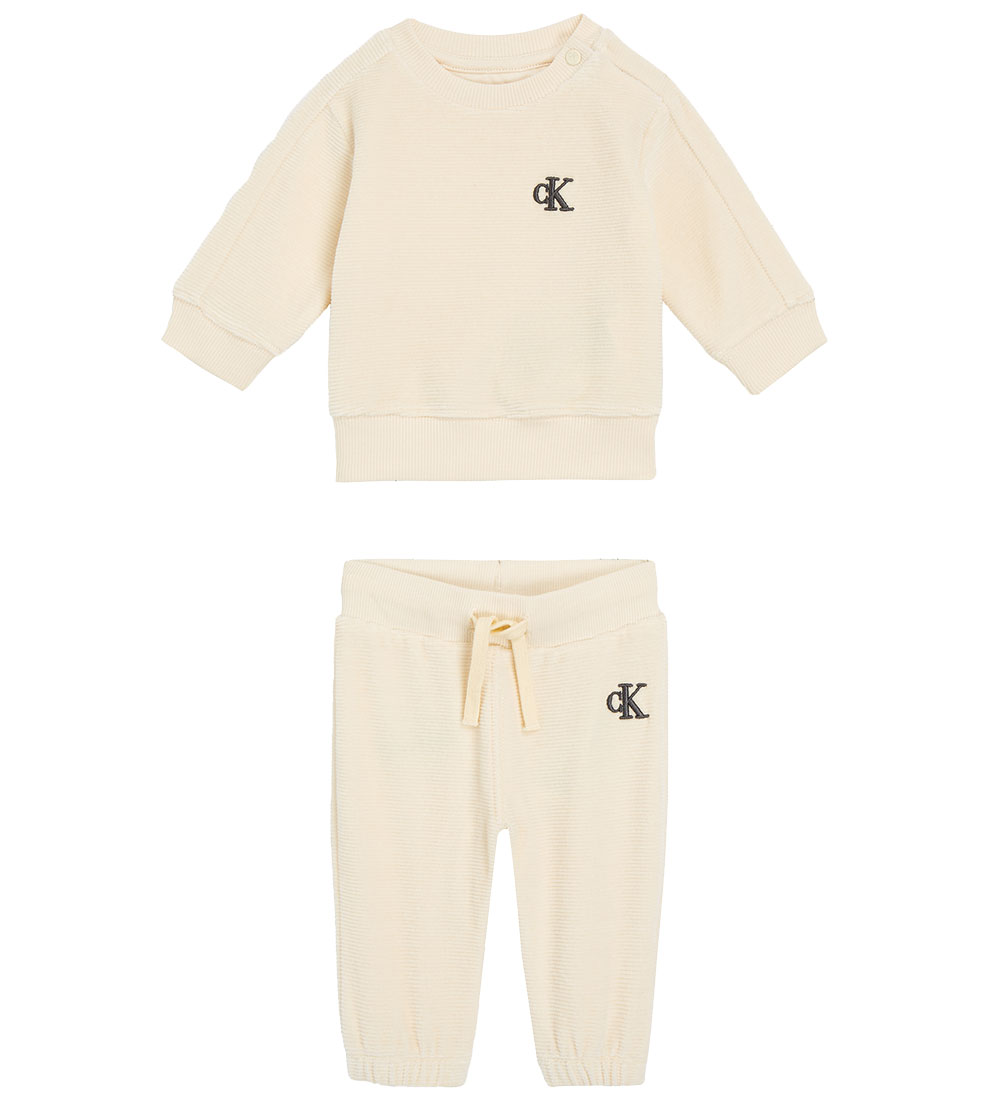 Calvin Klein Gaveæske - Veloursæt - Vanilla