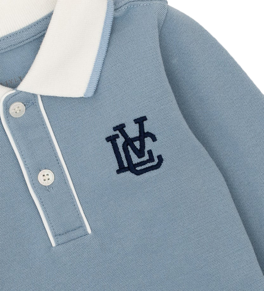Livly Polobluse - Dusty Blue