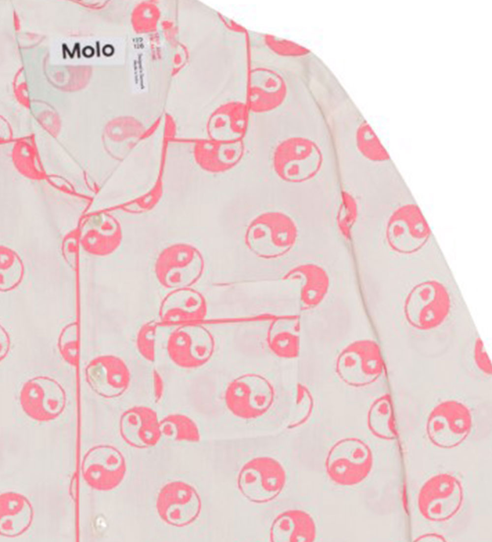 Molo Nattøj - Skjorte/Bukser - Lex - Yin Yang Confetti