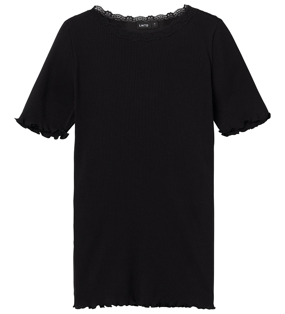 LMTD T-shirt - Rib - NlfHeminin - Sort