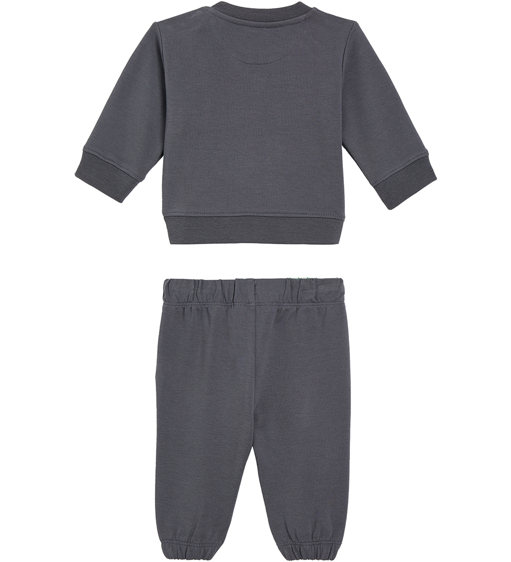 Calvin Klein Sweatsæt - Monogram - Dark Grey