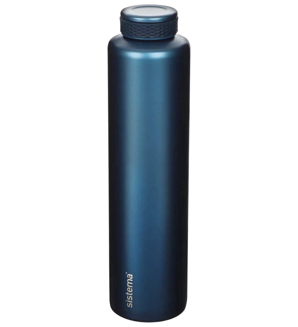 Sistema Termoflaske - Stainless Steel - 600 ml - Blå