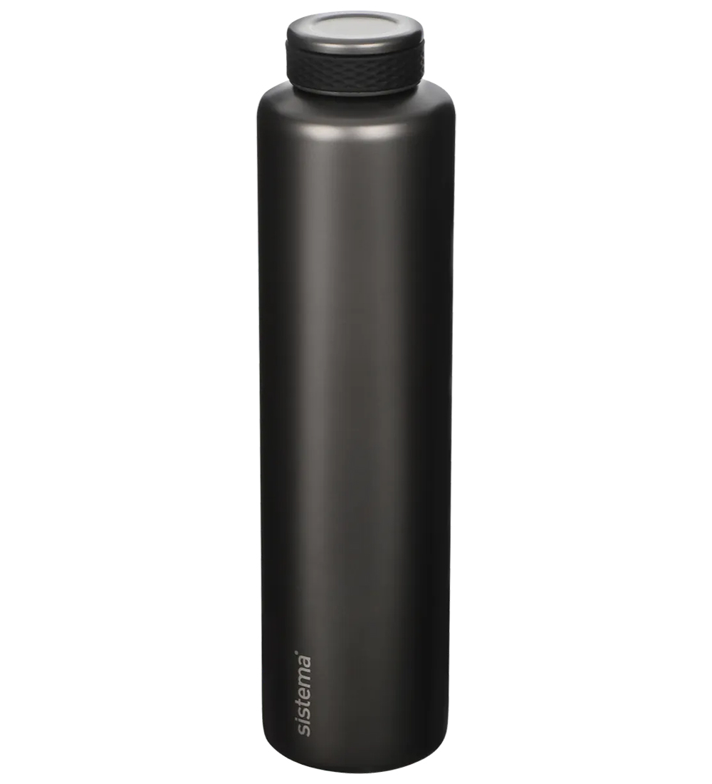 Sistema Termoflaske - Stainless Steel - 600 ml - Sort