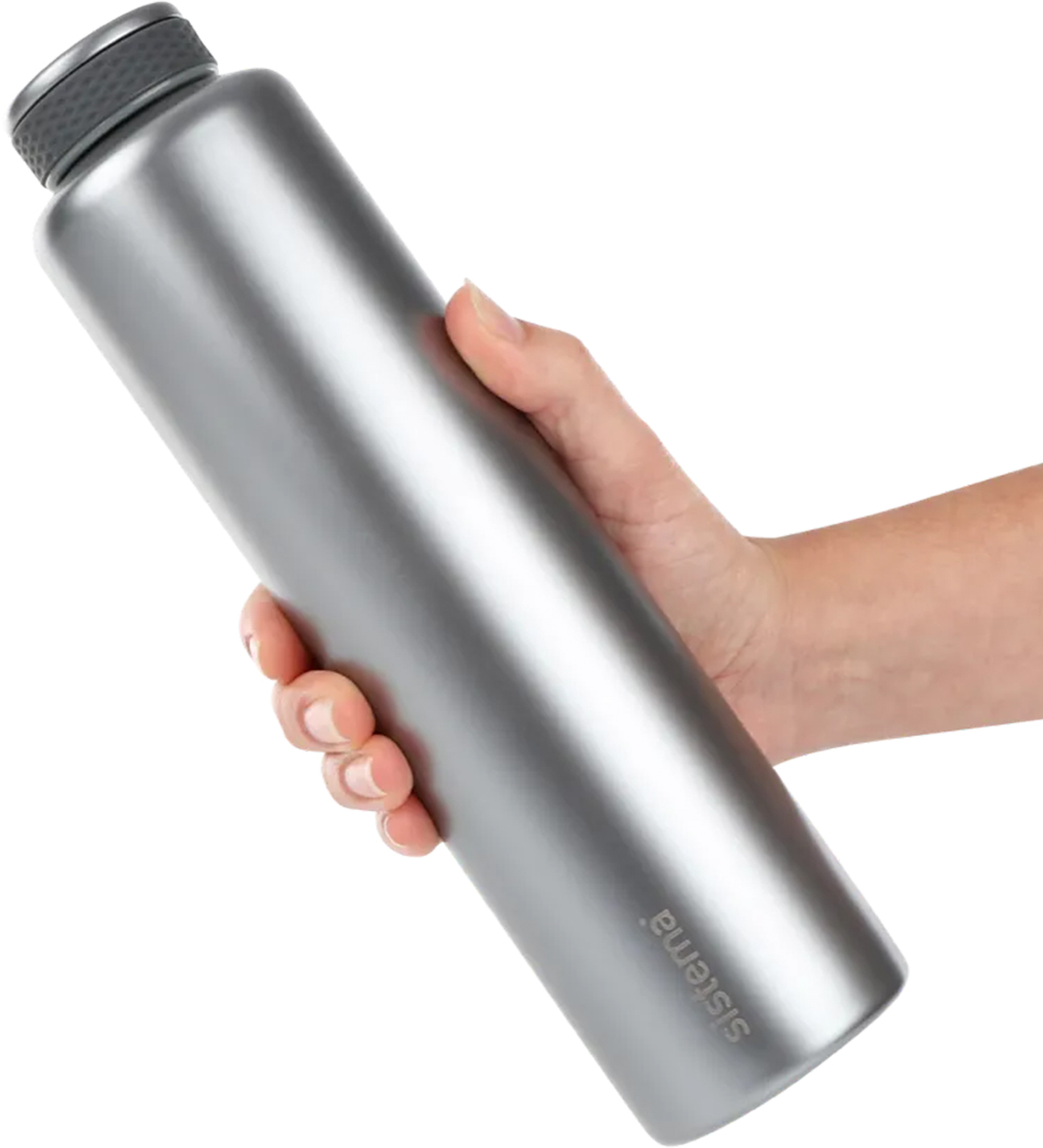 Sistema Termoflaske - Stainless Steel - 600 ml - Grå