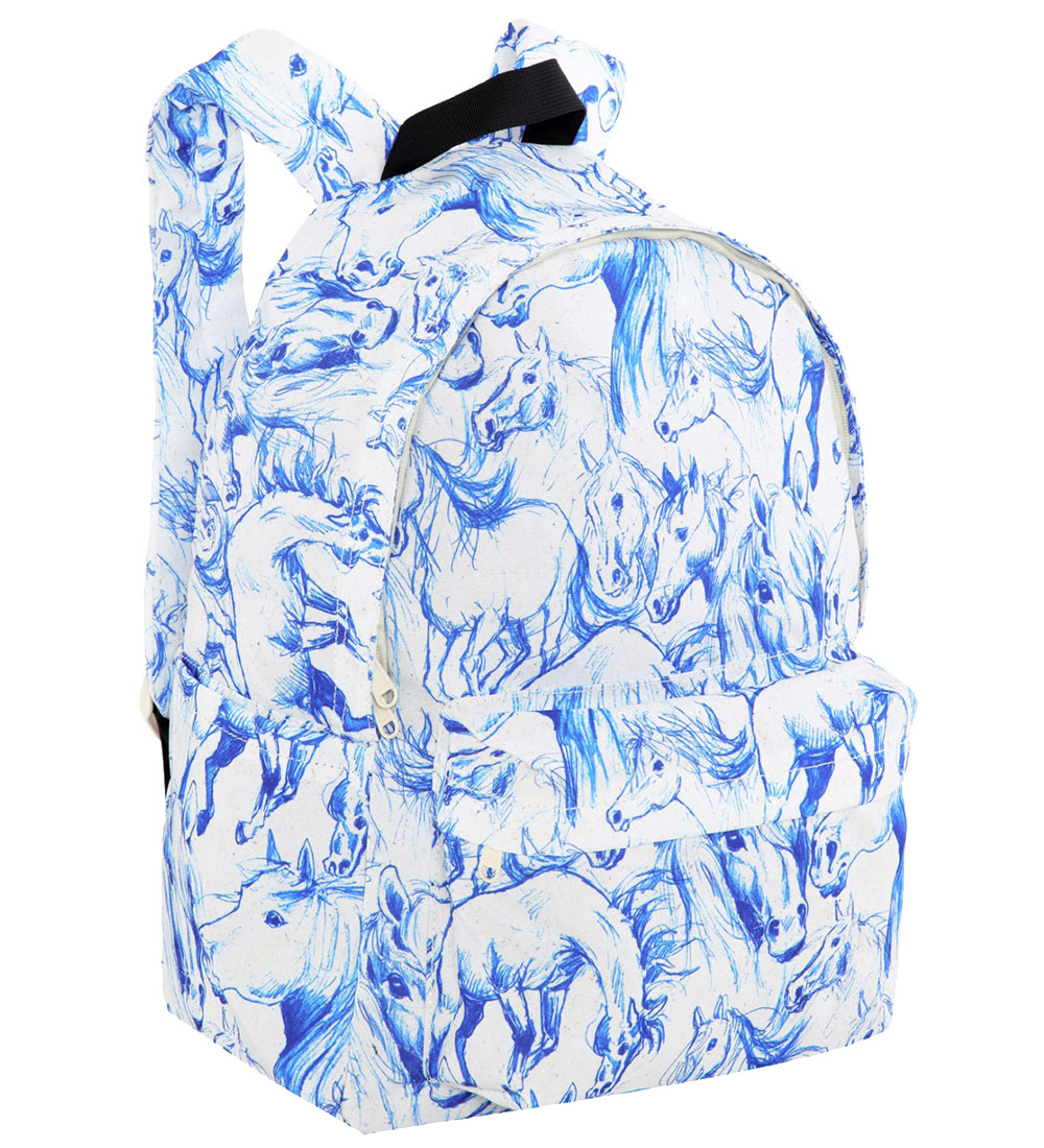 Molo Rygsæk - Backpack Mio - Blue Horses