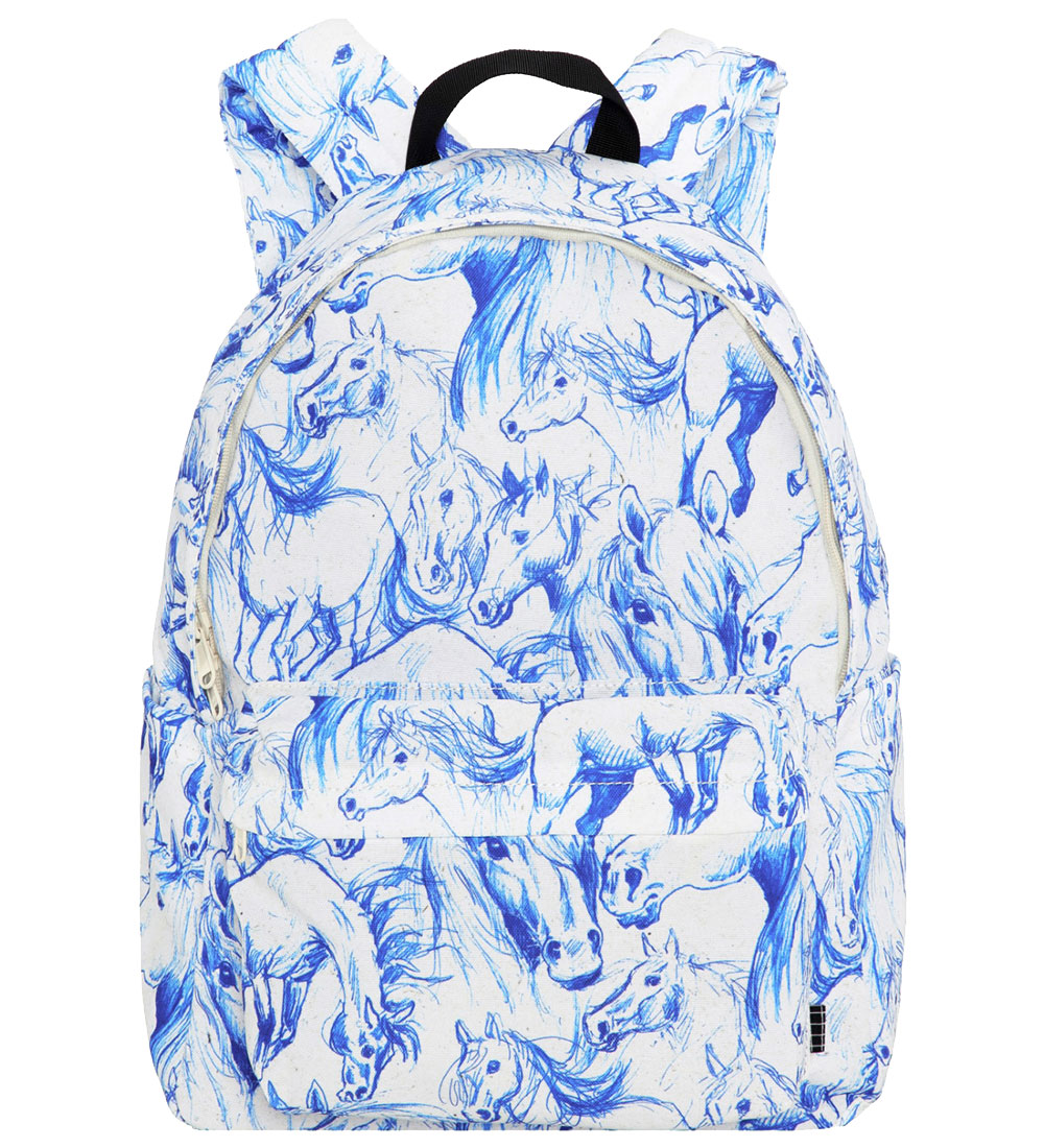 Molo Rygsæk - Backpack Mio - Blue Horses