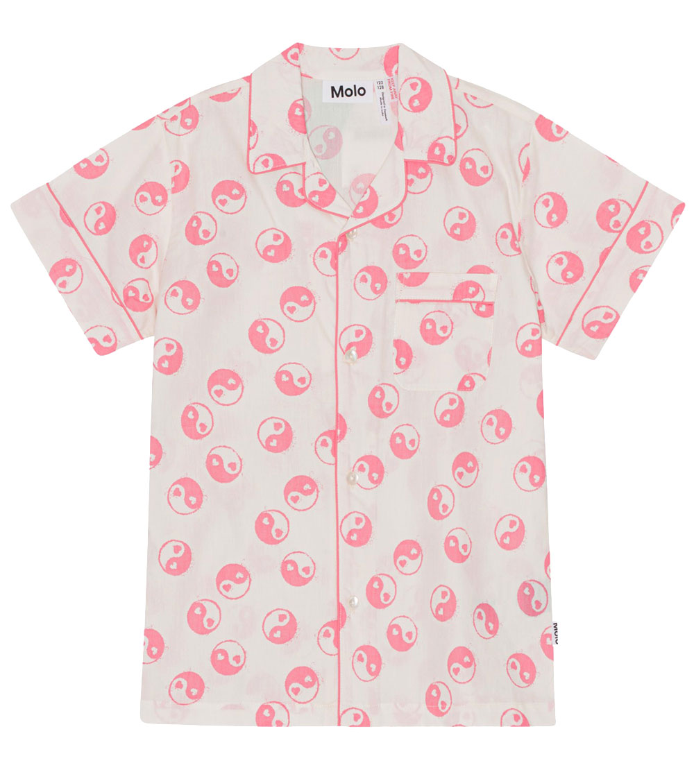 Molo Nattøj - T-shirt/Shorts - Lexi - Yin Yang Confetti