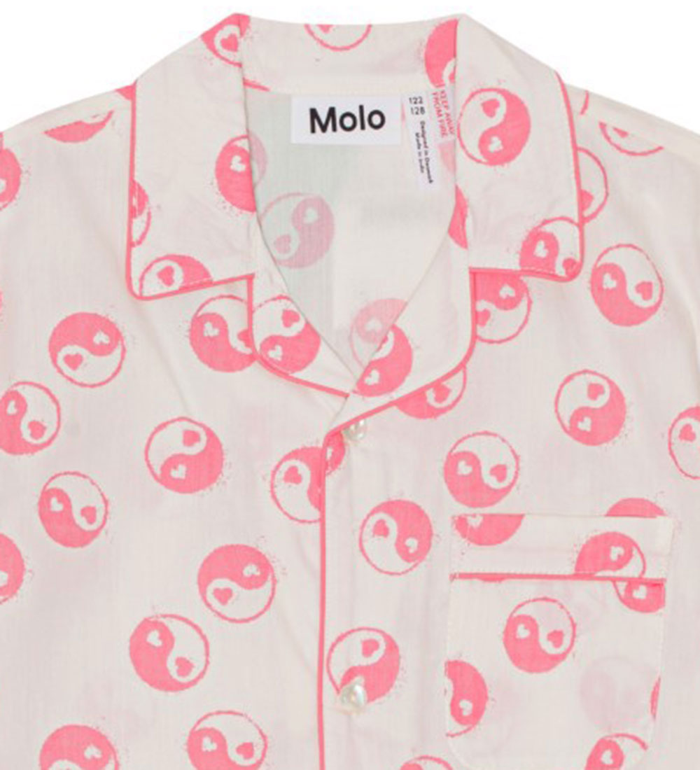 Molo Nattøj - T-shirt/Shorts - Lexi - Yin Yang Confetti