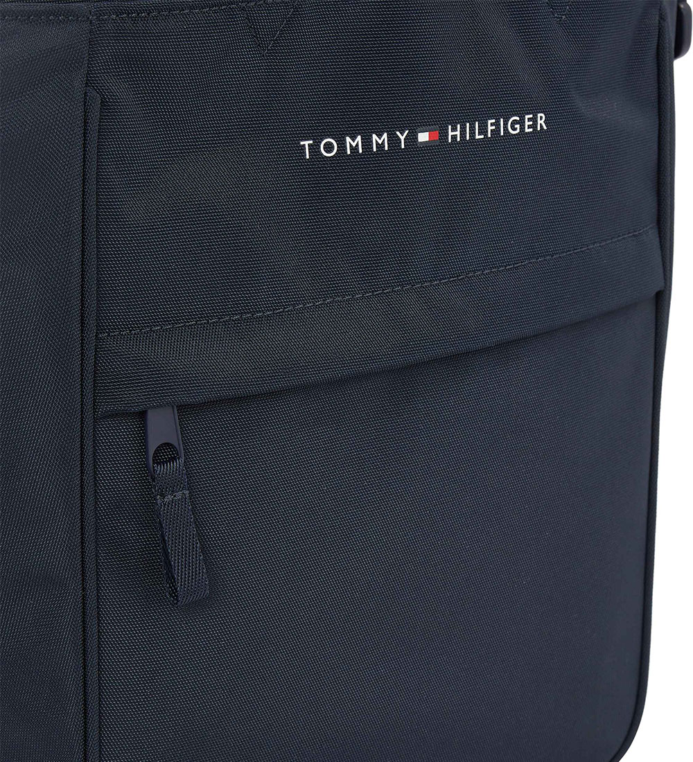 Tommy Hilfiger Skuldertaske - TH Essential - 1 L - Space Blue