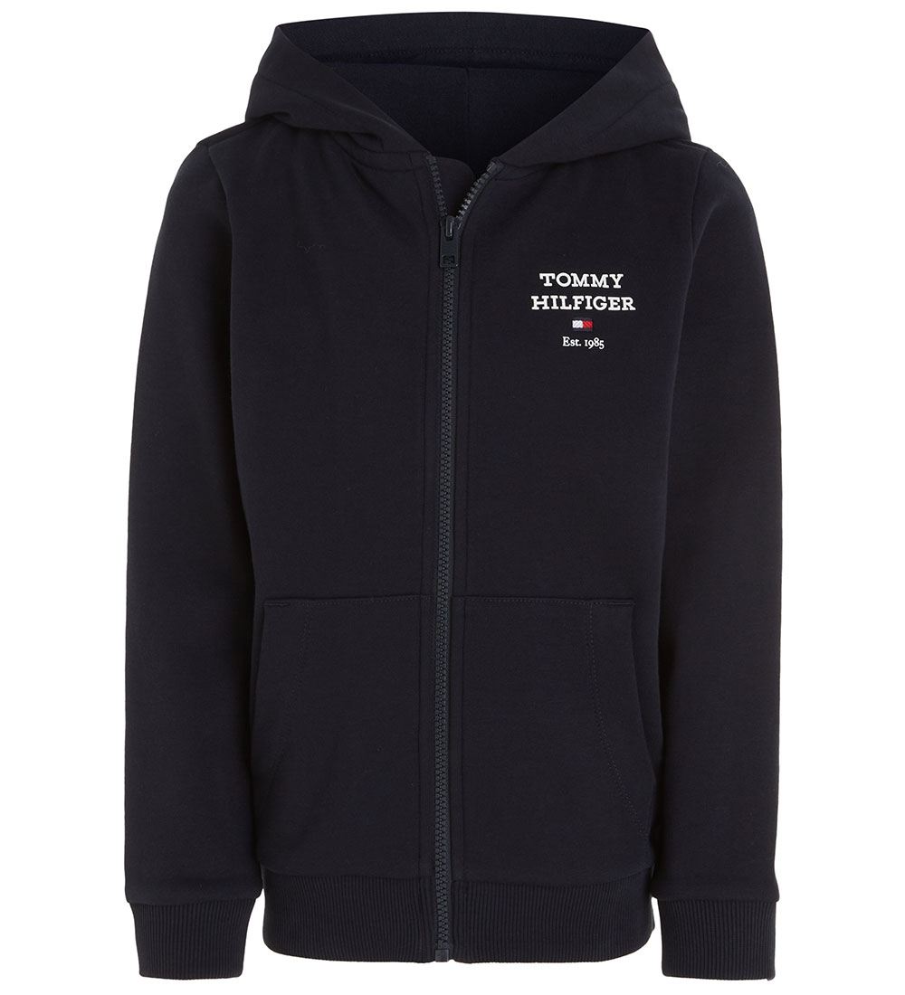 Tommy Hilfiger Cardigan - TH Logo - Desert Sky