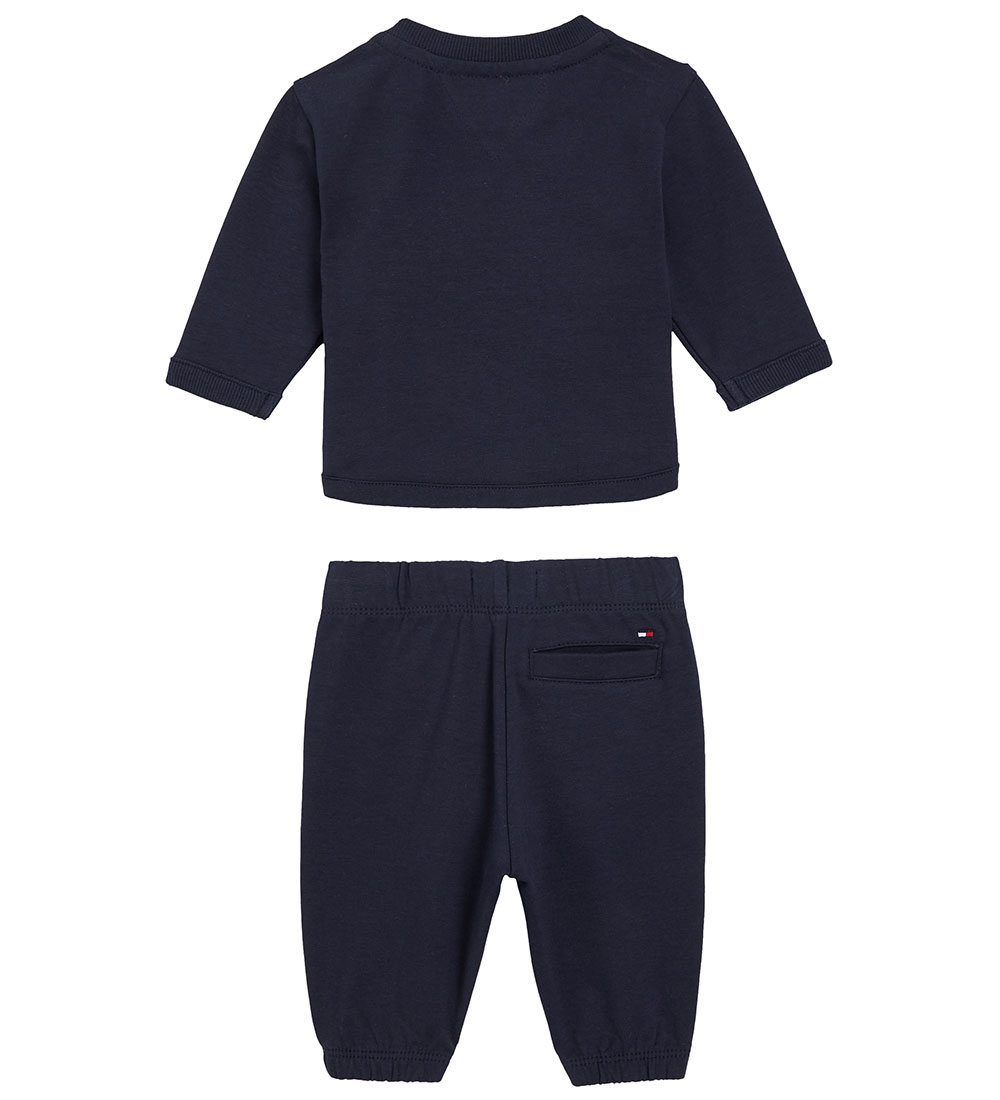 Tommy Hilfiger Sweatsæt - Baby Ithaca H - Desert Sky