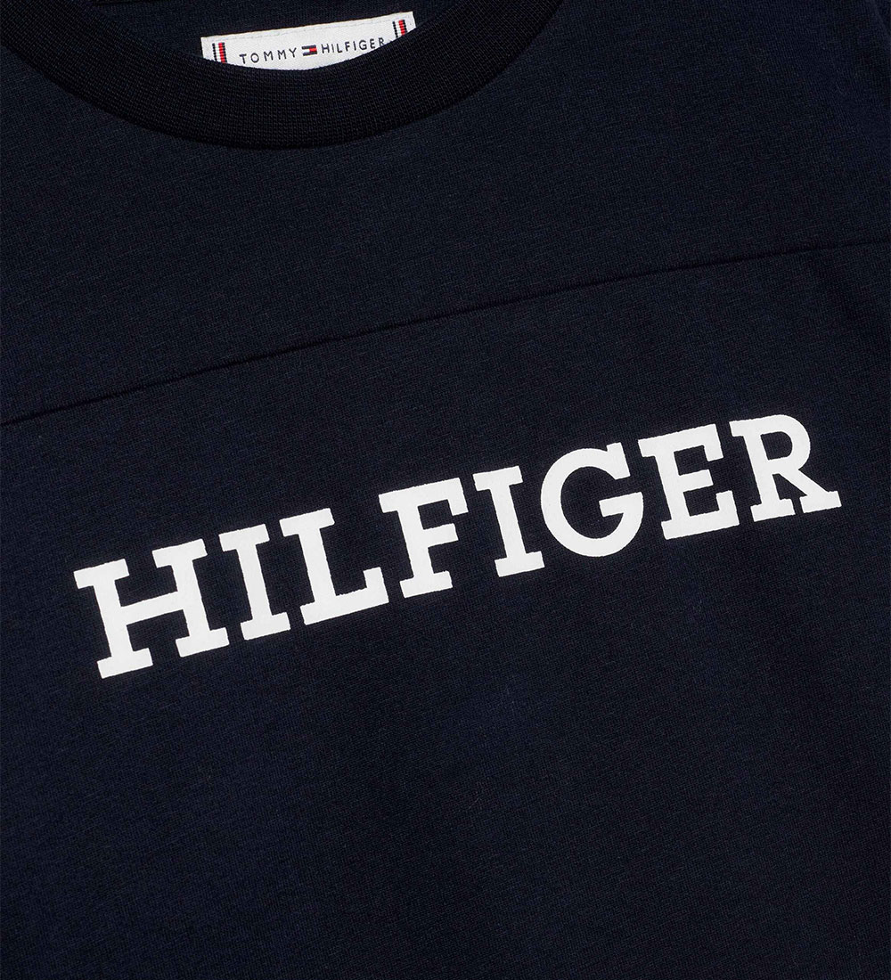 Tommy Hilfiger T-Shirt - Monotype Varsity - Desert Sky
