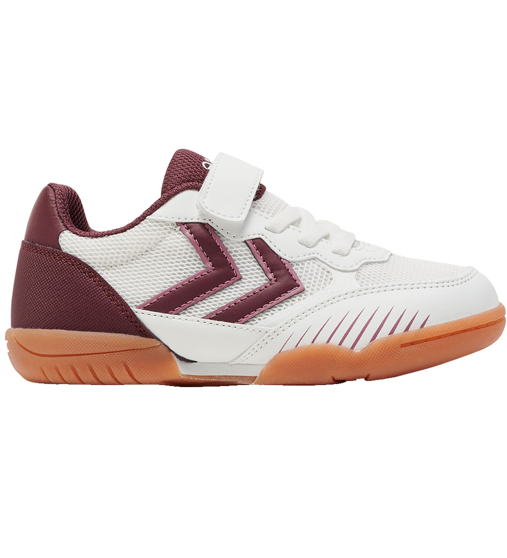 Hummel Sko - Aeroteam III JR VC - Burgundy/Hvid
