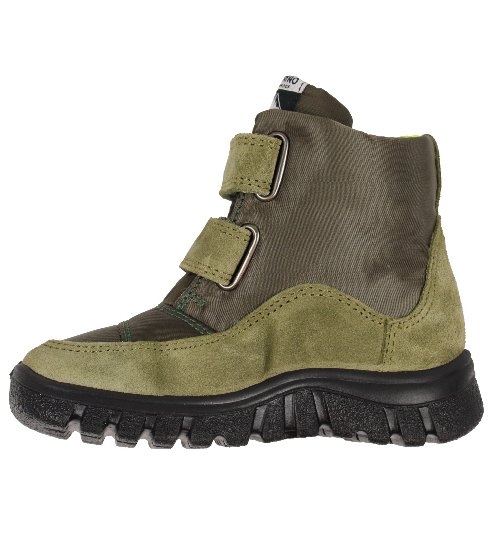 Naturino Vinterstøvler - Tex - Pile - Army/Neongul