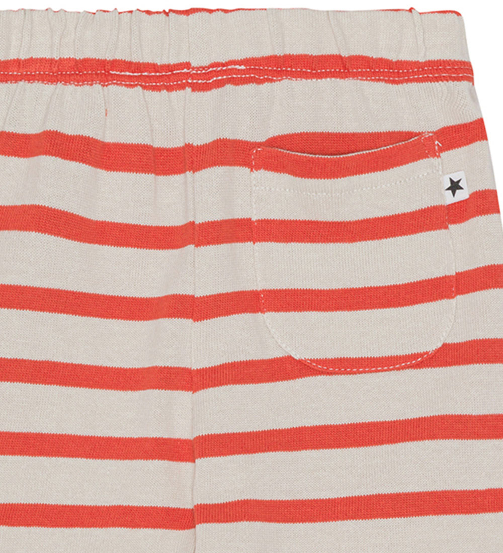 Molo Bukser - Saxon - Shell Red Stipe